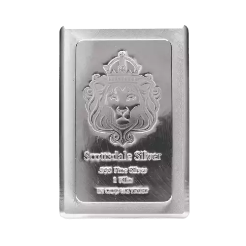 1 Kilo Silver Bar Bullion Scottsdale Stacker (4)