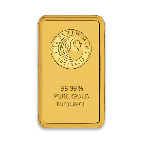 10oz Australian Perth Mint Gold bar - Minted (2)