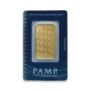 1oz PAMP Gold Bar - Suisse Repeater