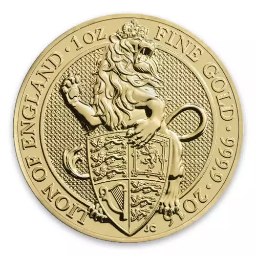 2016 1oz Britain Queen's Beasts: The Lion (2)