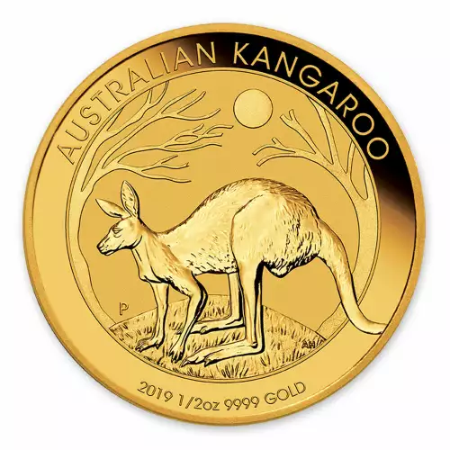 2019 1/2oz  Australian Perth Mint Gold Kangaroo (3)