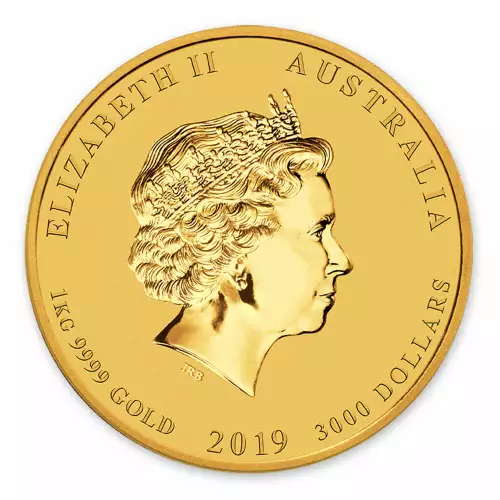 2019 1kg Australian Perth Mint Gold Lunar: Year of the Pig (3)