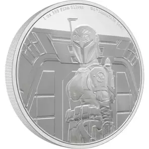 2022 1oz The Mandalorian Classic -- Bo-Katan Kryze Silver Coin (2)