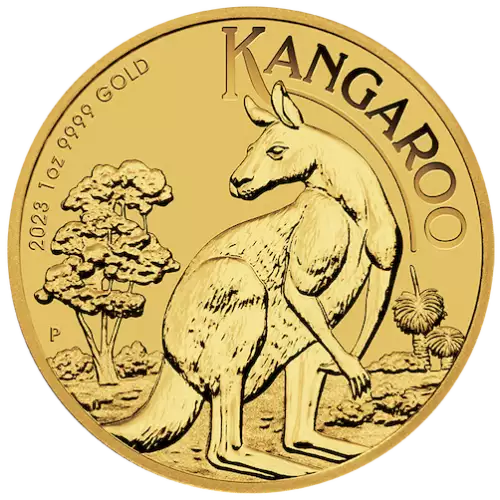 2023 1oz Australian Perth Mint Gold Kangaroo (2)