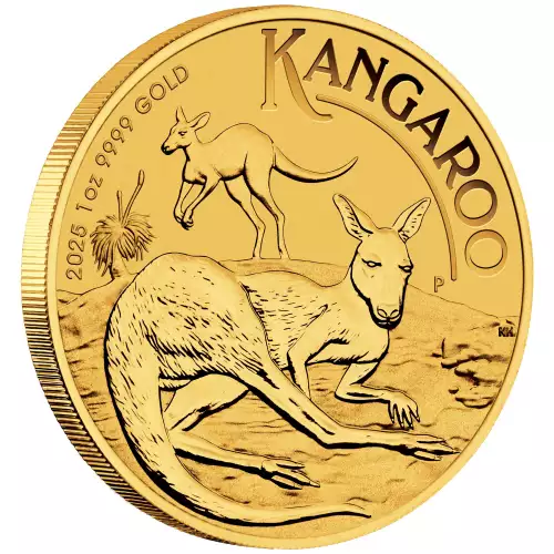 2025 1oz Australian Perth Mint Gold Kangaroo (3)