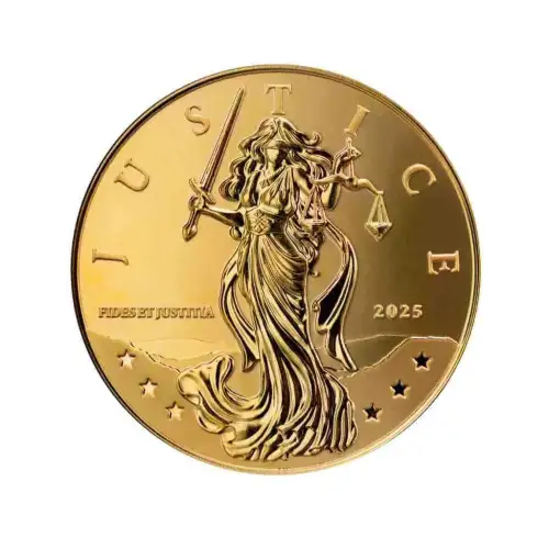 2025 1oz Niue - Lady Justice Gold Coin (2)