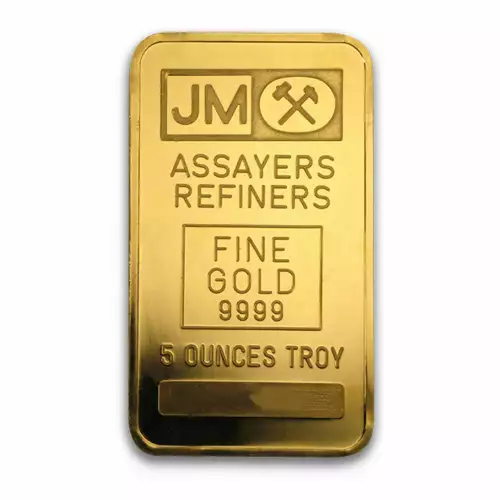 5oz Johnson Matthey Gold Bar (2)